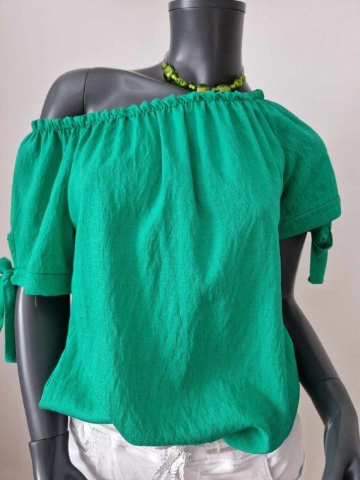 Blouse vert