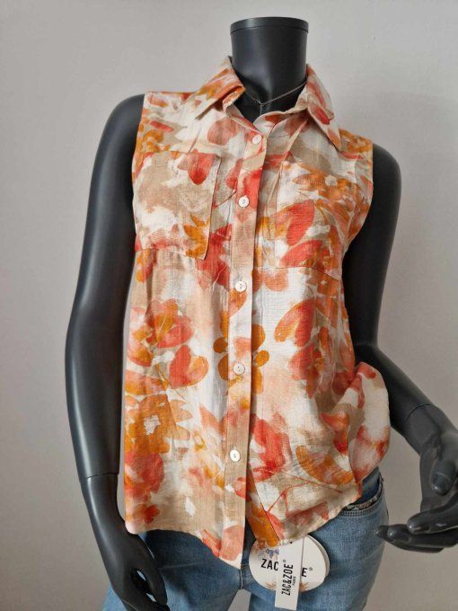 Blouse orange