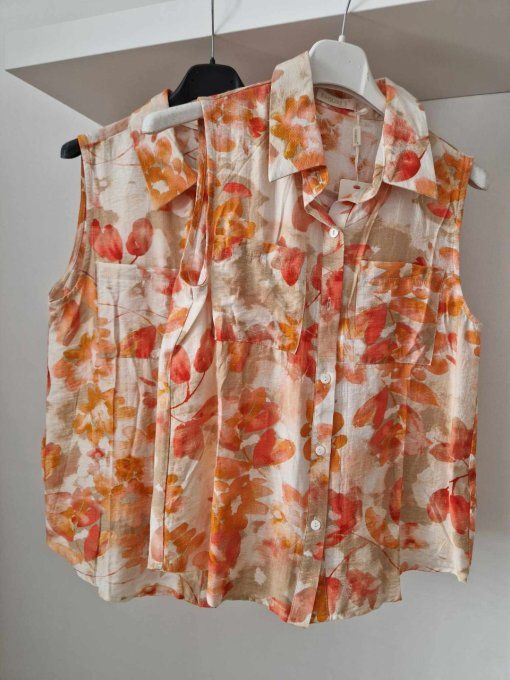 Blouse orange