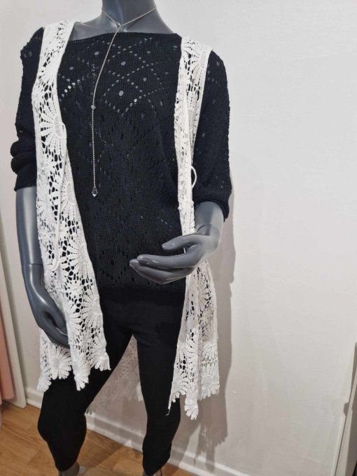 Gilet en crochet