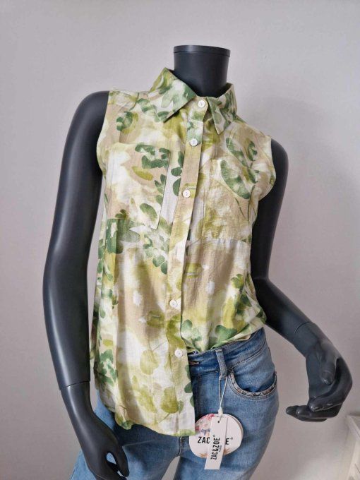 Blouse verte