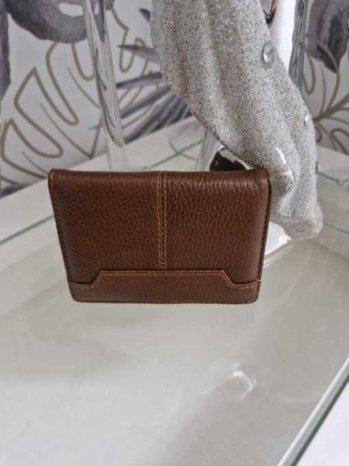 Petit porte monnaie en cuir