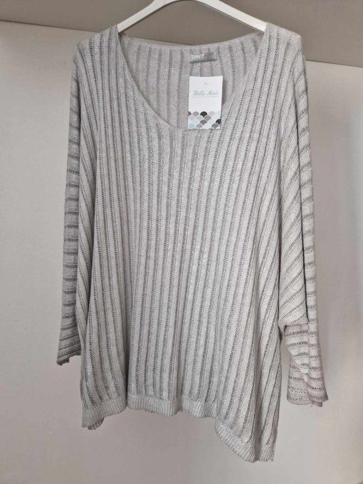 Pull gris 