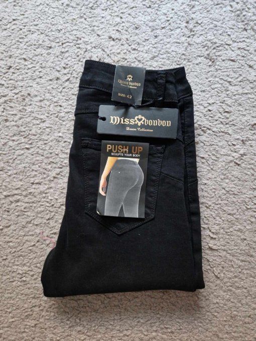 Pantalon Jeans élastique 